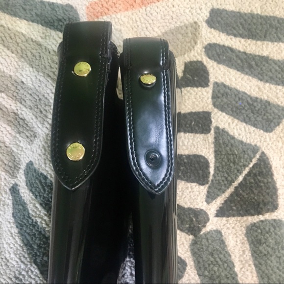 Coach tall black rain boots - Picture 6 of 6